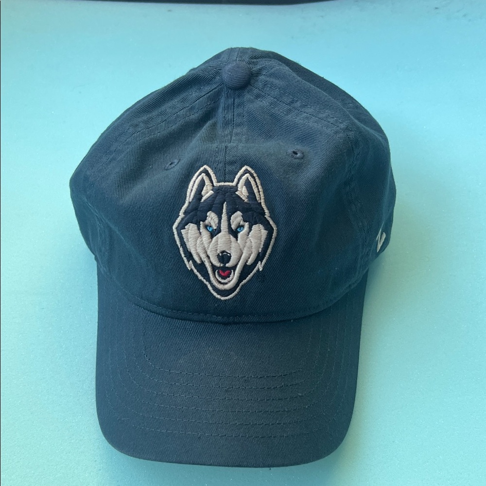 Zulu & Zephyr Navy Husky Embroidered Baseball Cap